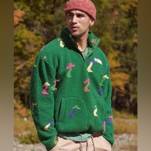 Urban Outfitters Parks Project Pullover Dancing Mushrooms